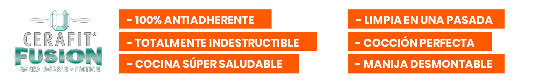 Cerafit Fusion Emerald Edition